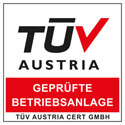 TÜV AUSTRIA Geprüfte Betriebsanlage